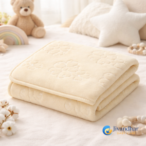 Butterthief Plain Print Lightweight Baby Blanket for Babies | Soft Plush All Seasons Blankets for 0-5 Years | Soft Baby.