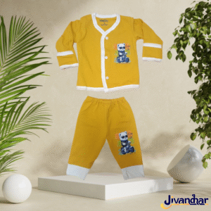 Poly Cotton Baby Set | Soft Full Sleeve Outfit (0–24M)