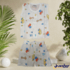 Baby sleeveless Jabla Shorts Set | 100% Muslin (0–24M)
