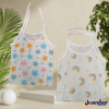-Pack Muslin Dori Jabla for Babies | Unisex Cotton Tops (0–6M)