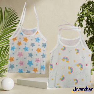-Pack Muslin Dori Jabla for Babies | Unisex Cotton Tops (0–6M)