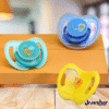 Baby Newborn Soft Food Silicone Nipple Infant Safe Circle Type Nipples Toddler Pacifier Kids Teether Toy for Boy and Girls