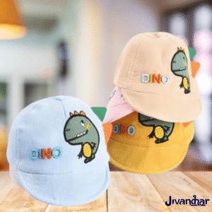 Soft Cotton Baby Sun Cap | Breathable Summer Hat for 0–2 Years