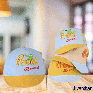 Soft Cotton Baby Sun Cap | Breathable Summer Hat for 0–2 Years