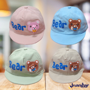 Soft Cotton Baby Sun Cap | Breathable Summer Hat for 0–2 Years