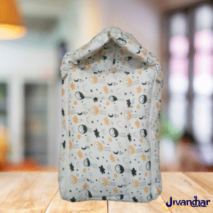 3-in-1 Muslin Baby Sleeping Bag | Carry Nest & Gaddi Set for 0–6 Months