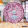 Round Baby Tub Bed | Foldable with Thick Base, Mosquito Net & Pillow