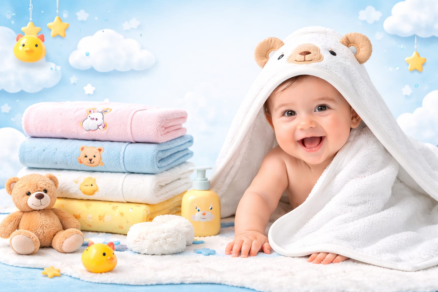 Best Baby Towel for Newborn in India – Soft & Absorbent Baby Towels